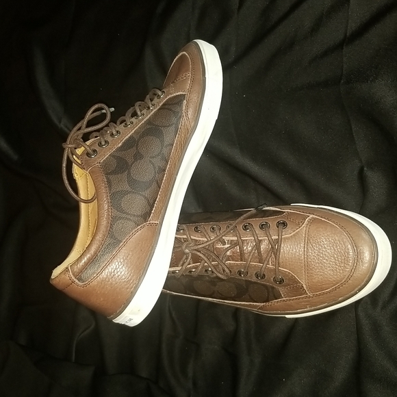 Coach men leather shoe sz. 11 - Picture 6 of 12